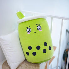 Load image into Gallery viewer, Image of Boba Matcha of the BobaPalz - Boba and Bubble Tea Plushie
