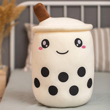 Load image into Gallery viewer, Image of Boba White of the BobaPalz - Boba and Bubble Tea Plushie
